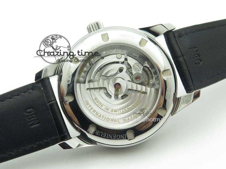 MIROTIME 0503 RelaxedFit Ingeniuer St.Laurens SS White Dial MKF 1:1 V2 Best Edition On Black Leather Strap A 7355